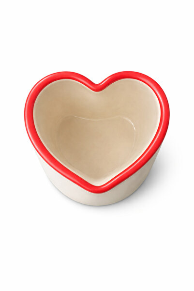 Brandsmiths Handmade Ceramic Cup – Heart-Shaped Mouth Detail