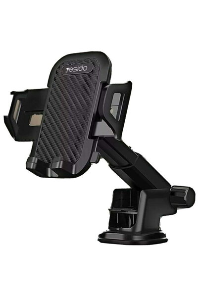 Yesido Car Phone Holder Dashboard / Windshield - Extendable Arm (C23) - Black