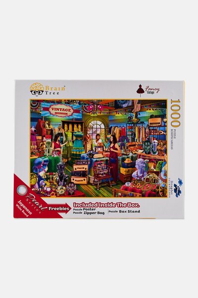 Brain Tree Fancy Vintage 1000 Pieces Jigsaw Puzzle