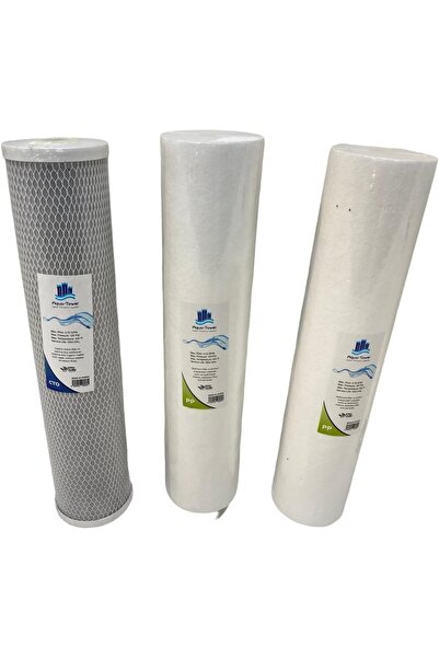 Generic فلتر ثلاثي المراحل لمحطة تحلية المياه جامبو للخزانات، يتضمن فلترين من...