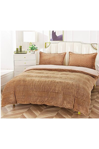 Truva Home Microfiber Elastic Bed Linen - 210x230 cm, 4-Piece Set for Double Bed