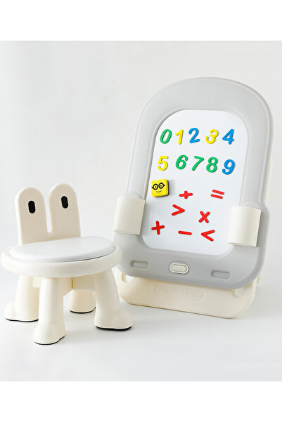 Fab N Funky لوحة رسم مع كرسي مغناطيسي، مكعبات بناء مع ملحقات، أطلق العنان لسا...