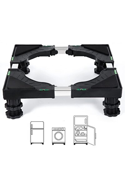 Generic XICEN Washing Machine Stand Base Furniture Mini Fridge Stand with 4 S...