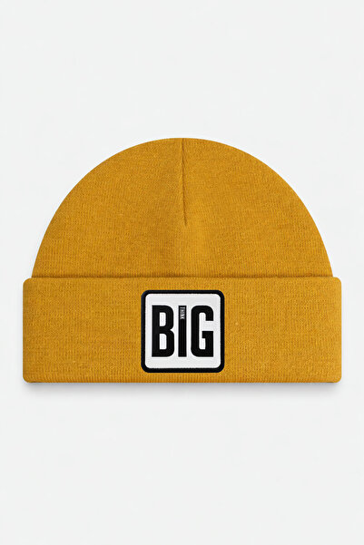 BlackBörk Big Think Logo Camel Beanie