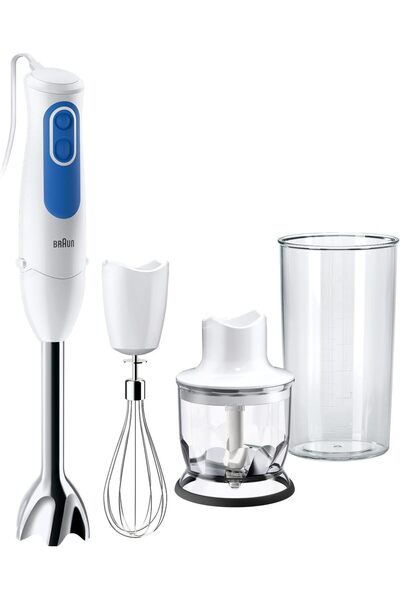 Generic براون مالتي كويك 3، خلاط يدوي، مفرمة، خلاط، تحكم في تناثر السوائل، MQ...