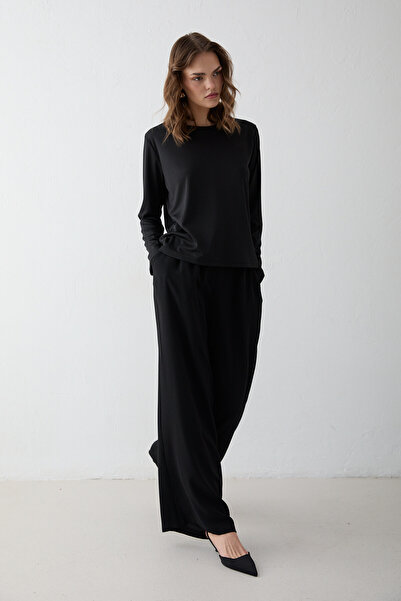 Melike Tatar Chiffon Tunic Set 32-2636