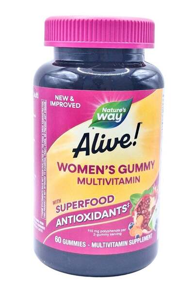 Alive Womens Mv Gummy 60'S