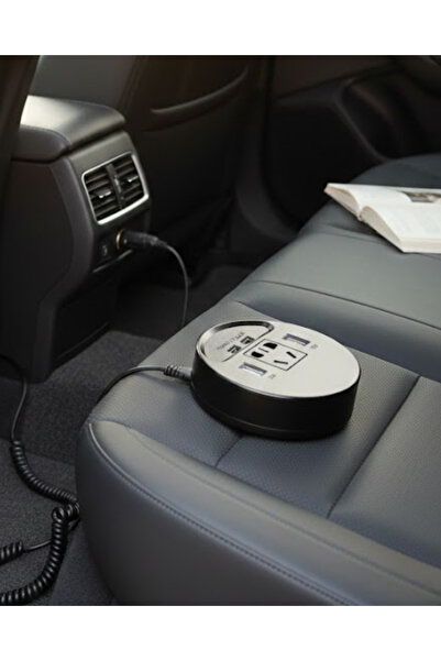 toyigoo Invertor de putere auto cu protecție la tensiune sigură, suport pentr...