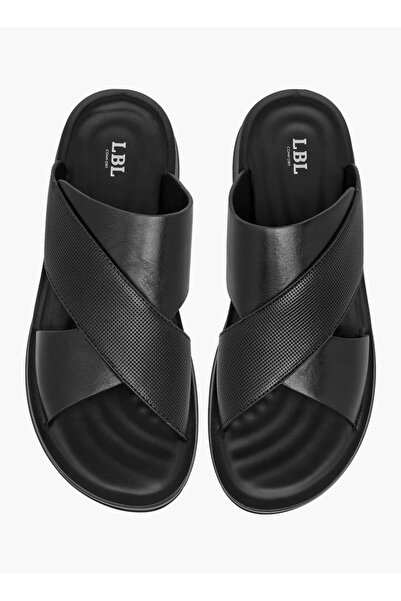 LBL by Shoexpress Men Cross Strap Arabic Sandals