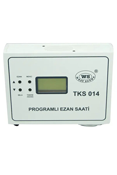 WESTSOUND WEST SOUND TKS 014 V2 Duvar Tipi Programlı Ezan Saati