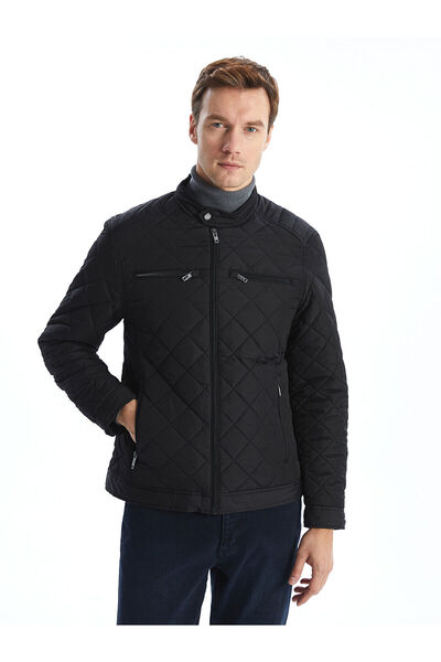 LC Waikiki Vizyon New Season Standard Fit Quilted Men's Coat