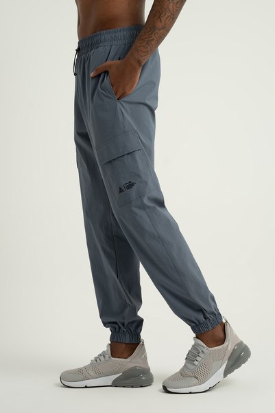 Airlife Verona Outdoor Zb Men's Flap Pocket and Elastic Cuff Pants Indigo