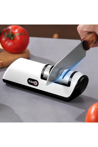 Generic Knife Sharpener, Professional 2-Stage Electric Knife Sharpener for Ki...