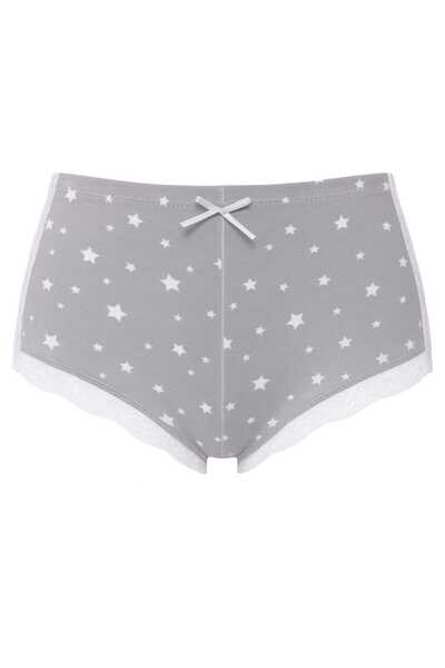 GOB Büyük Beden Gob Everyday Plus Size High Waist Boyshort - Everyday Comfort