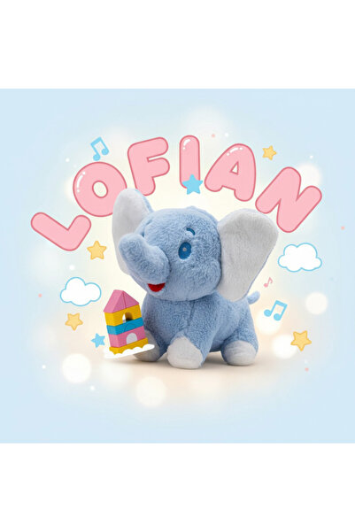 LOFIAN دبدوب نعوم دمية شكل فيل باربي من لوفيان B230-25 مقاس 30سم