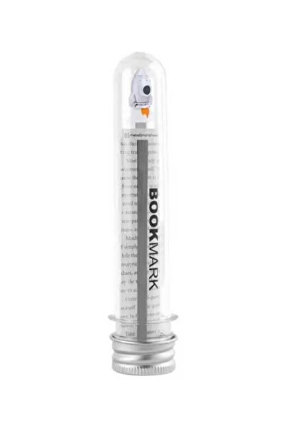Metalmorphose Roket Kitap Ayracı MTMB292-01 Gri Beyaz