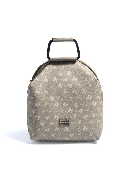 Silver Polo Silver & Polo Sp771 Women's Backpack Monogram Y.Green