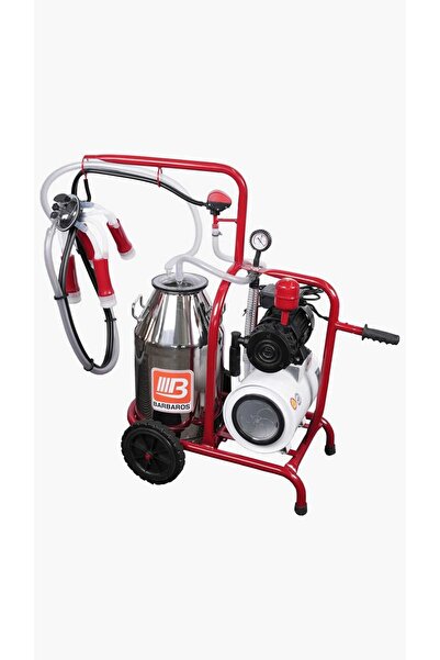 BARTECH Tek Sağım Tek Güğüm İnek Sağım Makinesi Üniversal Model (Yağlı Pompa)