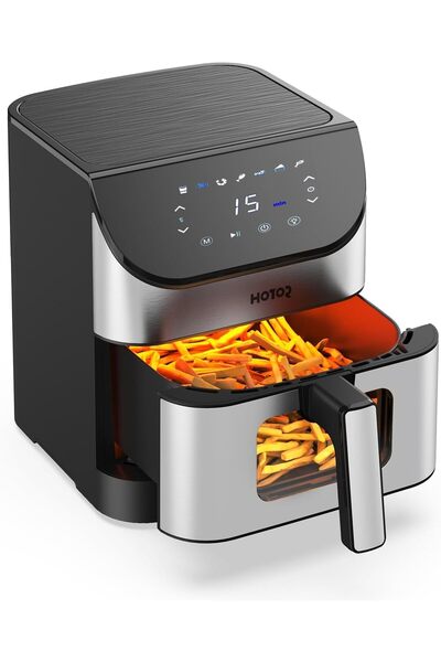 Generic مقلاة هوائية، شاشة لمس، قلي هوائي، تحميص، شواء، خبز، إعادة تسخين، حفظ...