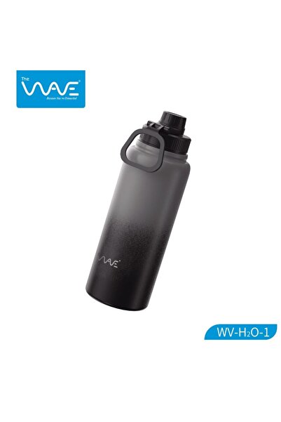 NİL 1000ml Black 304 Stainless Steel Thermos Bottle Portable Double Wall Trav...