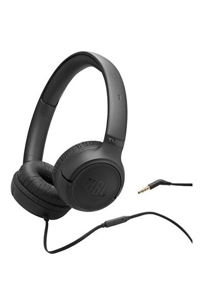 JBL Căști Tune 530, cu fir, supraauriculare, microfon, mufă jack 3,5 mm, negre