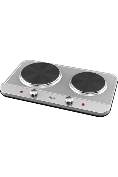 Generic TECHNO BEST Double Hot Plate, Cast Iron, 2500W, Thermostat Control, S...