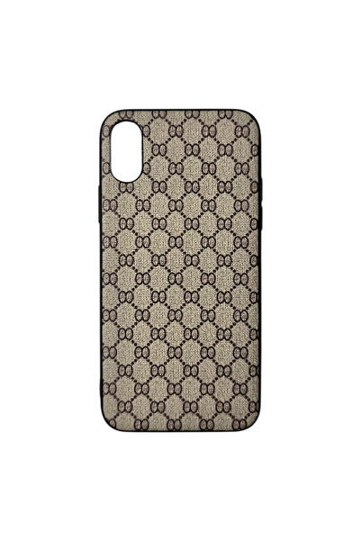 OEM Case compatible with IPhone X, TPU and silicone, Pavement print design, C...