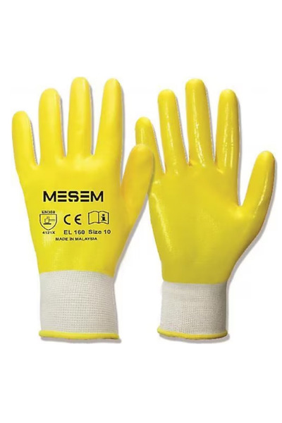 Meşem Work Gloves Yellow