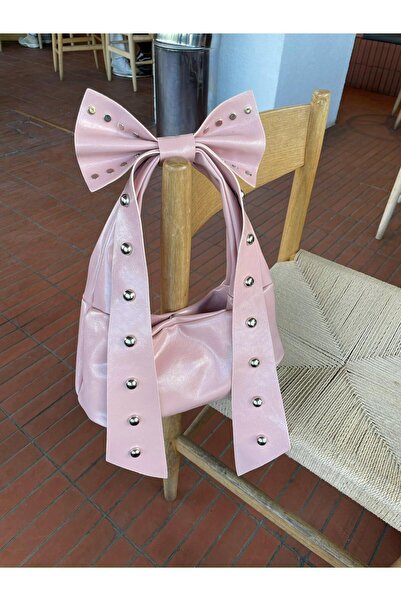 Senza Vedere Amora Fiyonk Detaylı El ve Omuz Çanta