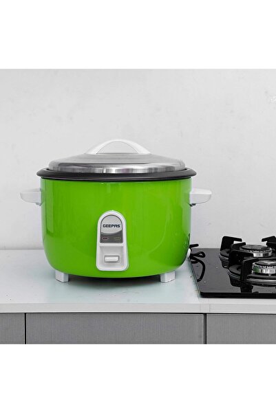 Generic Geepas Electric Rice Cooker, Green, 4.2L, GRC4321