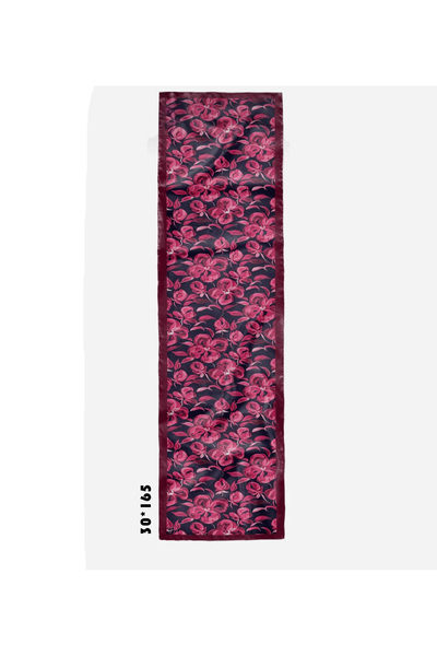 618 CONCEPT 30X165 Night Rose Bandana / Scarf
