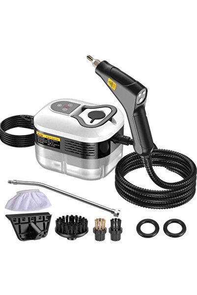 Arabest منظف ​​بخاري يدوي بقوة 1500 واط مع خزان سعة 1200 مل، وجهاز بخاري مضغو...