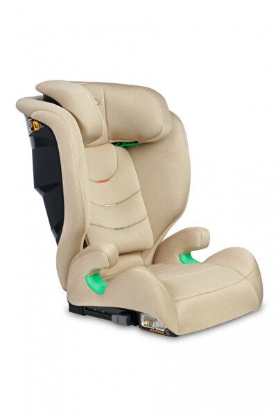 Caretero Scaun auto 2in1 cu isofix Nimbus Camel 100-150 cm i-Size cu spatar r...