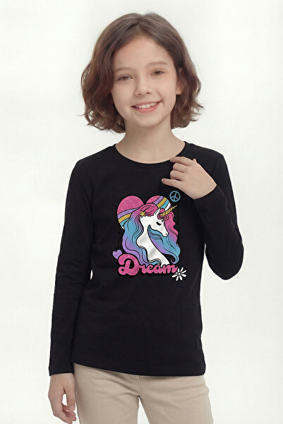 par lingerie pl Printed Girls' Long Sleeve T-Shirt B17