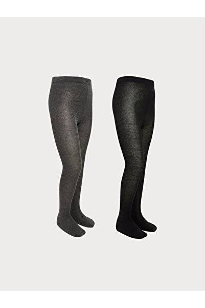 LC Waikiki Sparkling Choices by Shining Store Classicgirls' Tights 2-Pack
