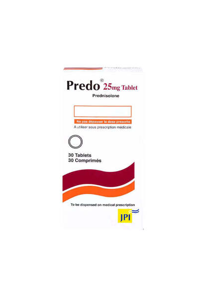 GSK Predo 25 mg 30 Tablets