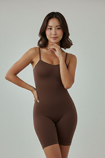 FİT WOMEN Shaping / Sculpting High Waist Full Length Bodysuit 9050