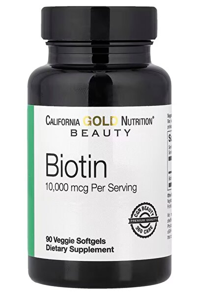 California Gold Nutrition California Gold Nutrition Biotin 10,000 mcg for Hea...