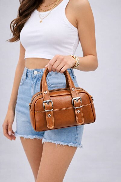 H&D COLLECTİON Adjustable Strap Soft Leather Very Stylish Women's Shoulder Ba...