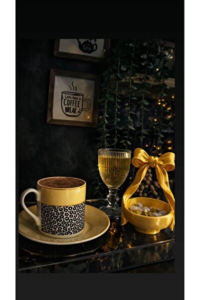 YK.3D.DESİGN Kahve Yanı Şık Sunum Fiyonklu Lokumluk ve Çikolatalık 2ADET Büyü...