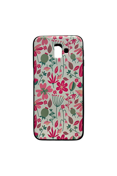 OEM Carcasă compatibilă cu Samsung Galaxy J6+ - 2018, silicon, design cu flor...