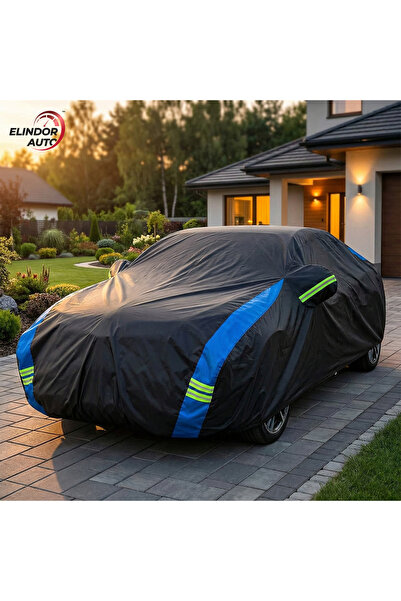 Elindor ® Husă auto premium impermeabil, protecție UV, SUV mărime M, 450 × 18...