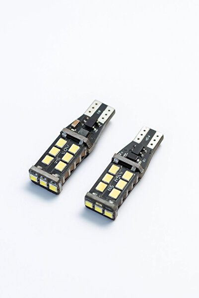 Generic Brand لمبة T15 LED تحتوي على 15 مصباح LED مع نظام Canbus، أبيض فائق ا...