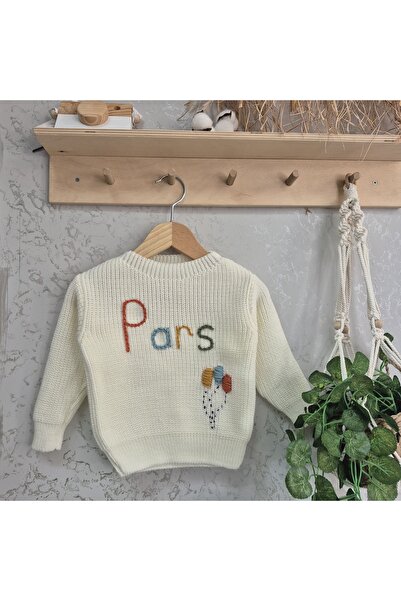 FLOWER BABY kişiye özel isim yazılı motif işlemeli özel gün bebek çocuk selan...