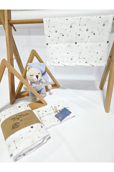 tiny plans Elastic Baby - Children's Bed Sheet - Pillowcase Set 90X150 cm