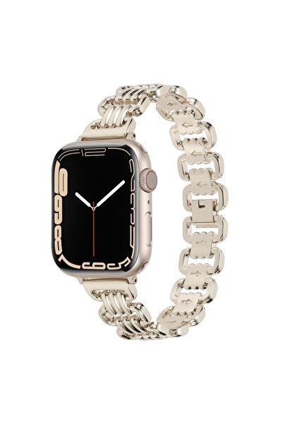 REDz Accessories Wave Link Strap for Apple Watch, Elegant Design, Wave Links,...