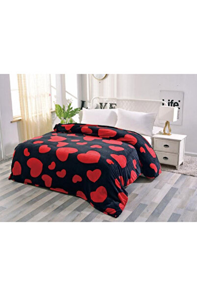 Talis Cocolino Black Heart blanket 200x230 cm