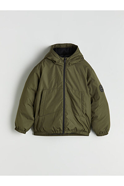 LC Waikiki Sparkling Choices Hooded Boy's Puffer Coat from Shining Store