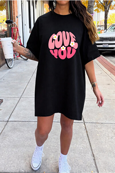 bellanova Γυναικείο βαμβακερό κοντομάνικο φόρεμα με λαιμόκοψη σε σχήμα ποδηλά...