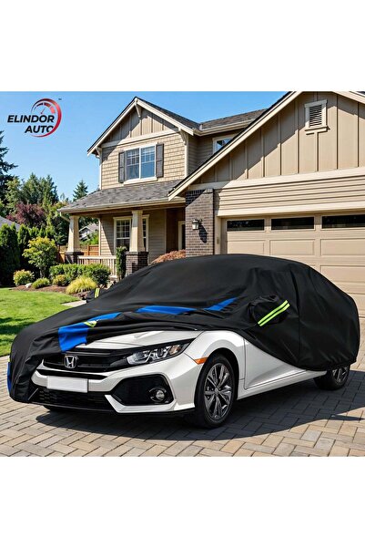 Elindor ® Husă auto premium impermeabil, cu protecție solară, anti-praf, hatc...